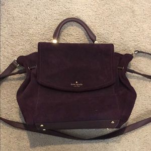 Kate spade suede crossbody